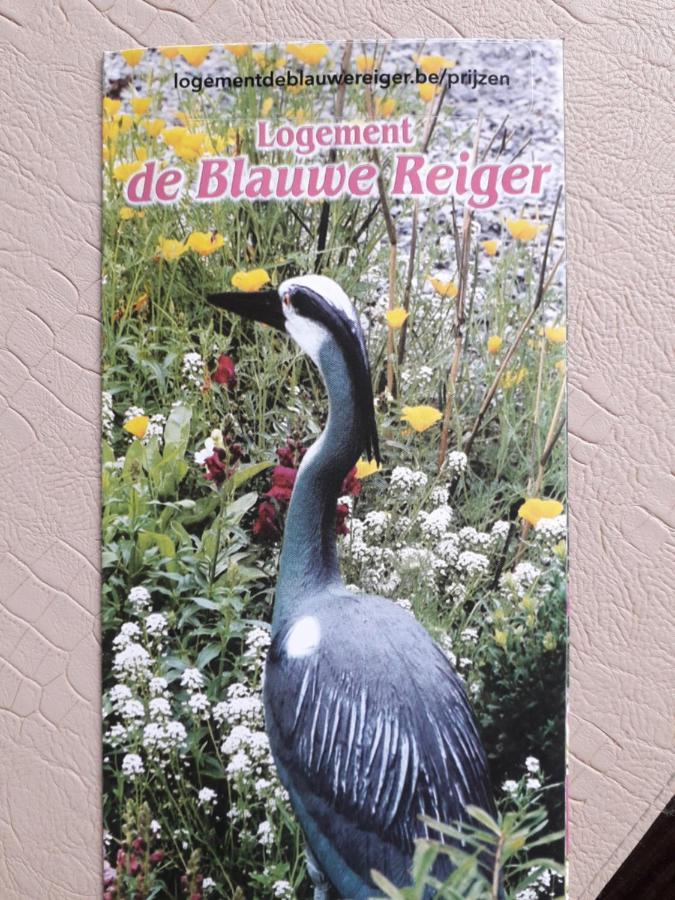 Logement de Blauwe Reiger Voeren Exterior foto